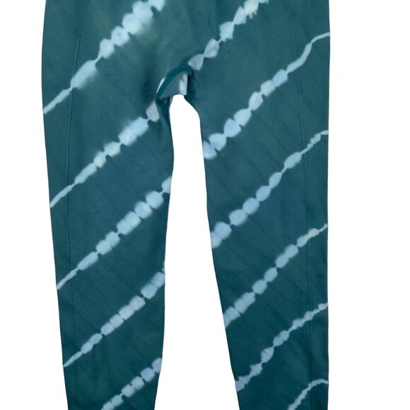 Tory Burch Size Small High-Rise Shibori Seemless Leggings Tie-Dye‎ High-Rise - Picture 10 of 11